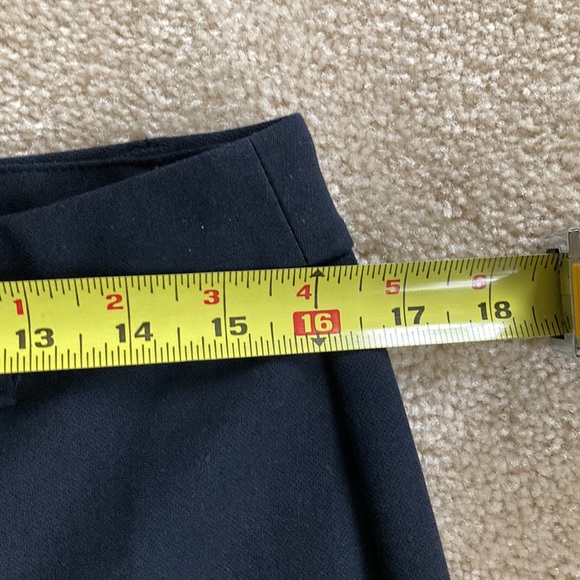 NWT Talbots CURVY Navy straight leg pants - Picture 6 of 8